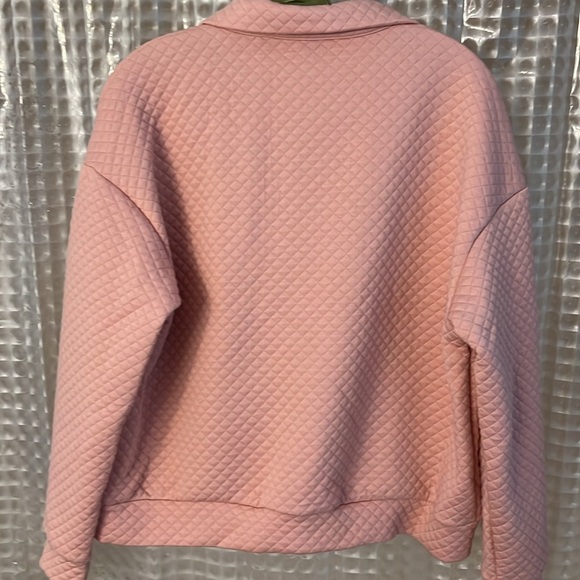 Cropped 1/2 zip - Picture 6 of 7